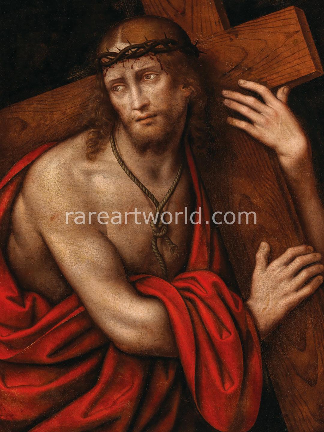 Christ Carrying the Cross by Giovanni Pietro Rizzoli Christ Carrying the Cross, Giovanni Pietro Rizzoli