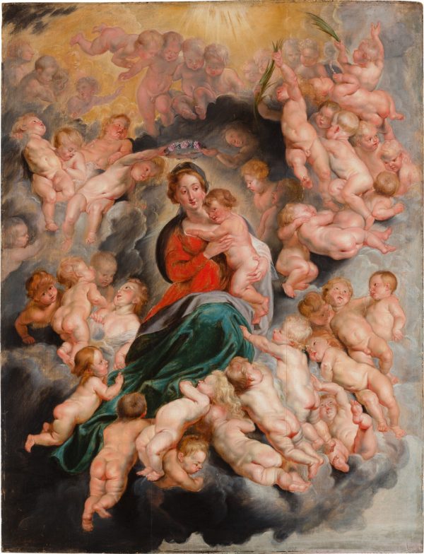 Madonna in Glory, Pieter Paul Rubens Workshop