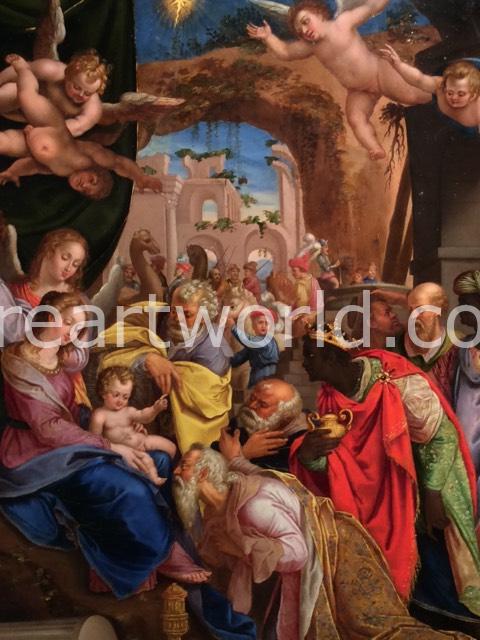 The Adorations of the Kings by Dionisio Fiammingo The Adorations of the Kings, Dionisio Fiammingo