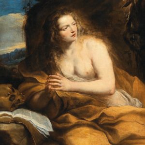 The Penitent Magdalene by Stefano Magnasco