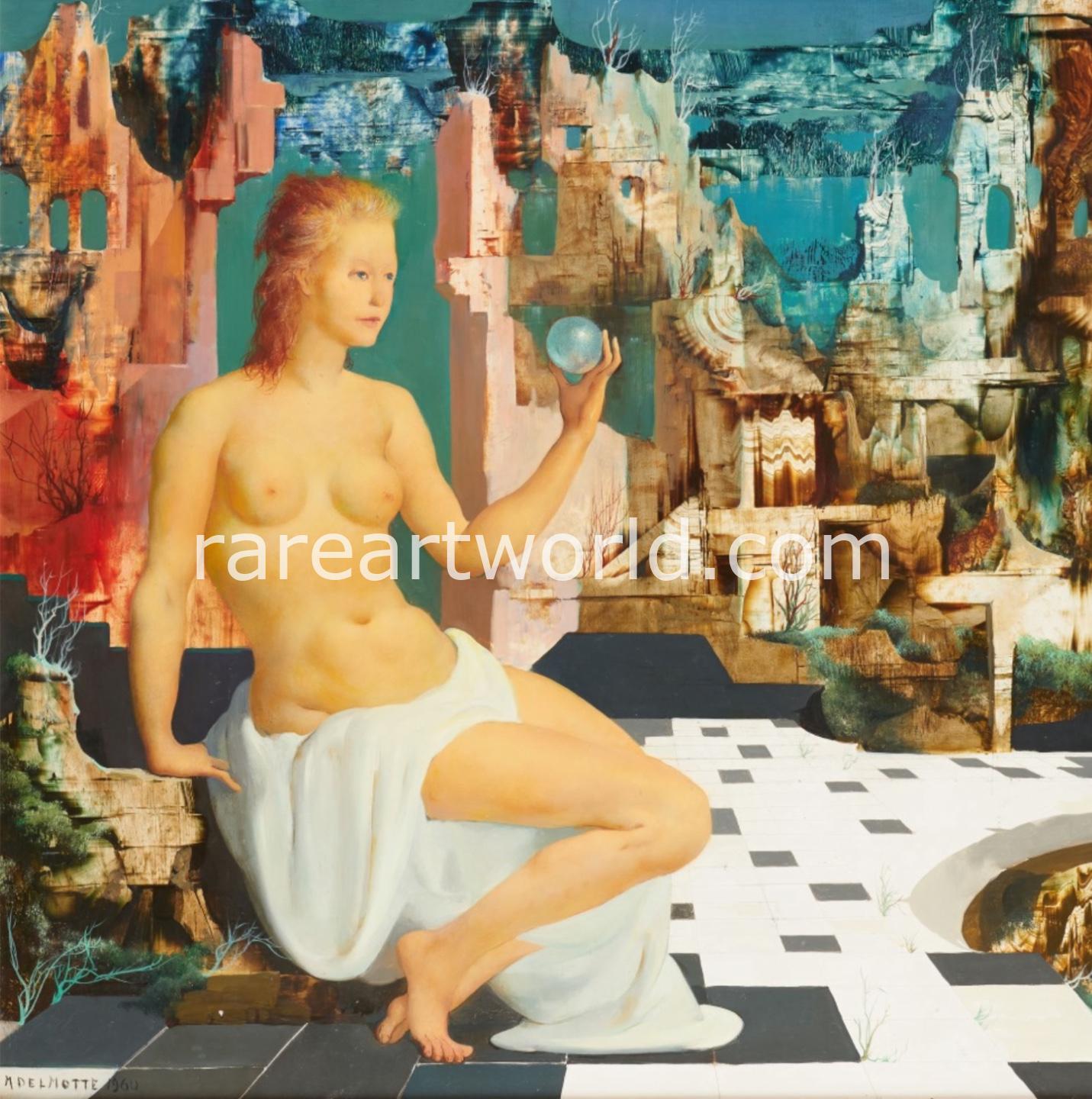 L'avenir reflété. by Marcel Delmotte L'avenir reflété. by Marcel Delmotte